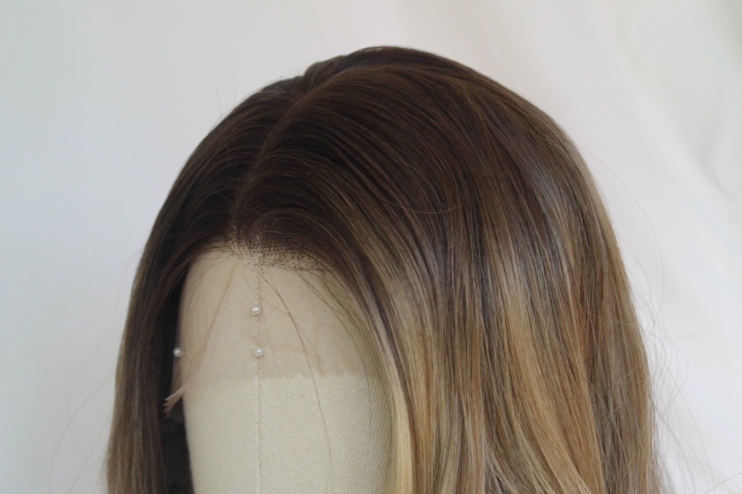 Medium Blonde Long Lace Front Wig