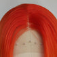 Flame Orange Ombre Lace Front Wig