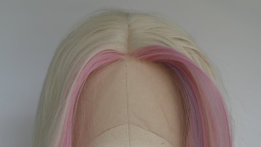 Pastel Butterfly Moneypeice Blonde Lace Front Wig