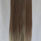 (Small Cap) Brunette Blonde Dip Dye Lace Front Wig (Straight)