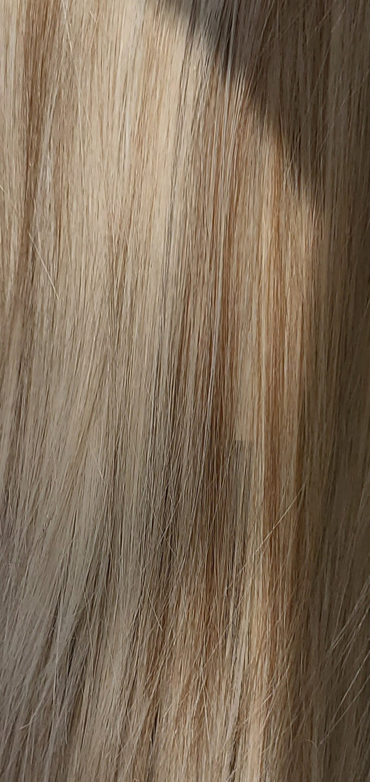 Toffee Blonde Ombre Straight Lace Front Wig