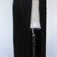 Turquoise Lowlight Black Lace Front Wig