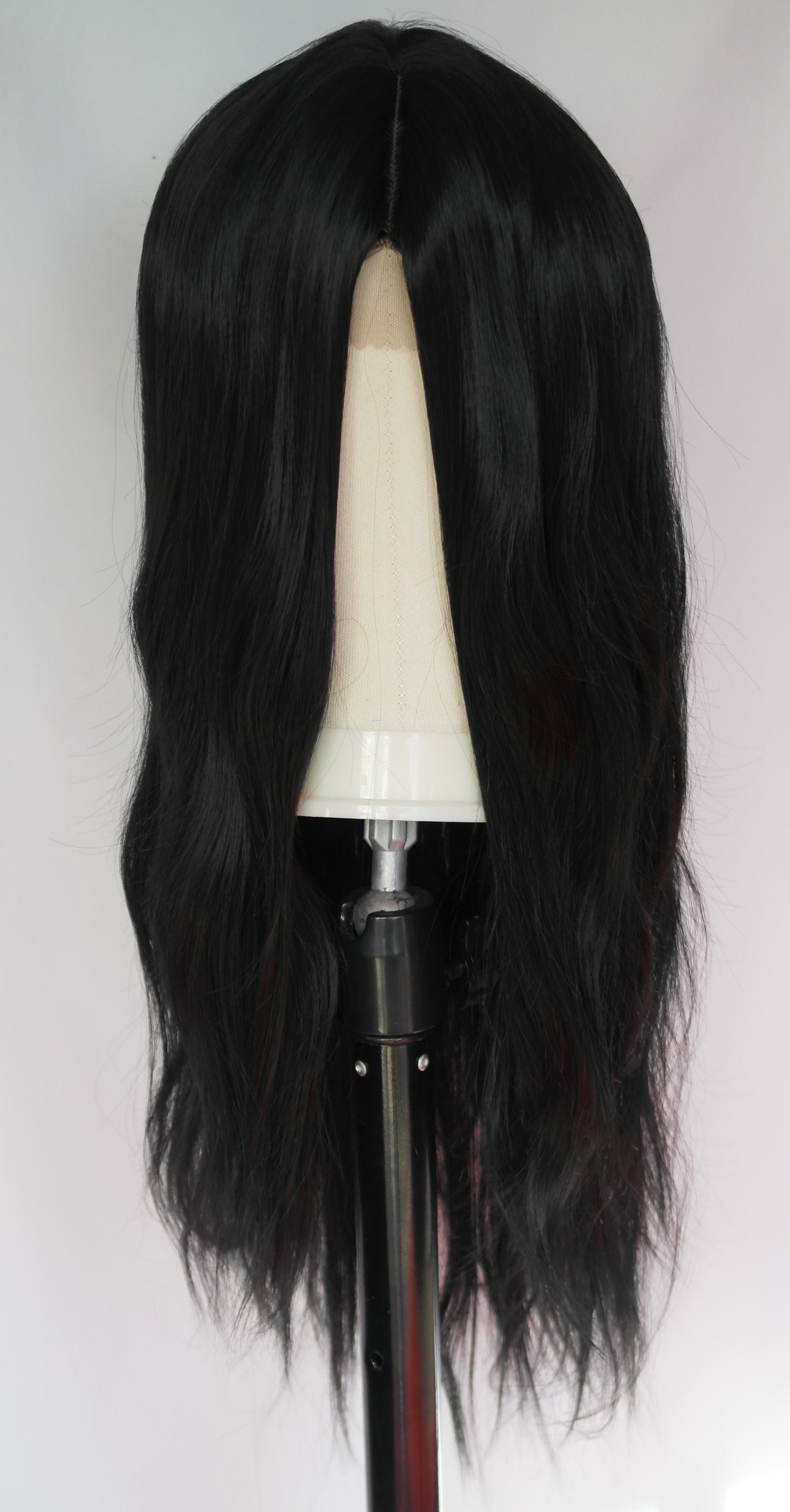Soft Wave Black Lace Center Wig