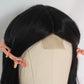 Soft Wave Black Lace Center Wig