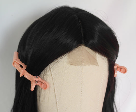 Soft Wave Black Lace Center Wig
